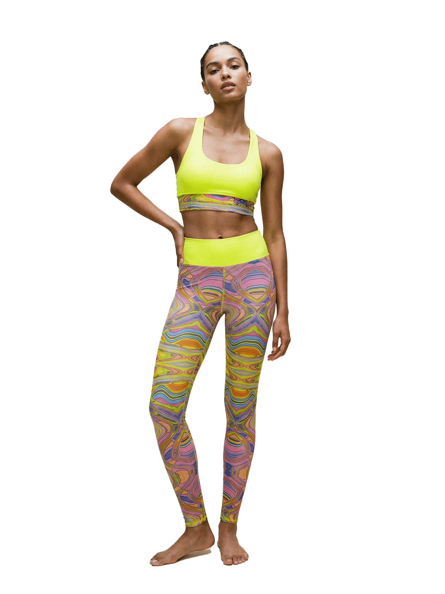 Kalaia High Waist Neon Top