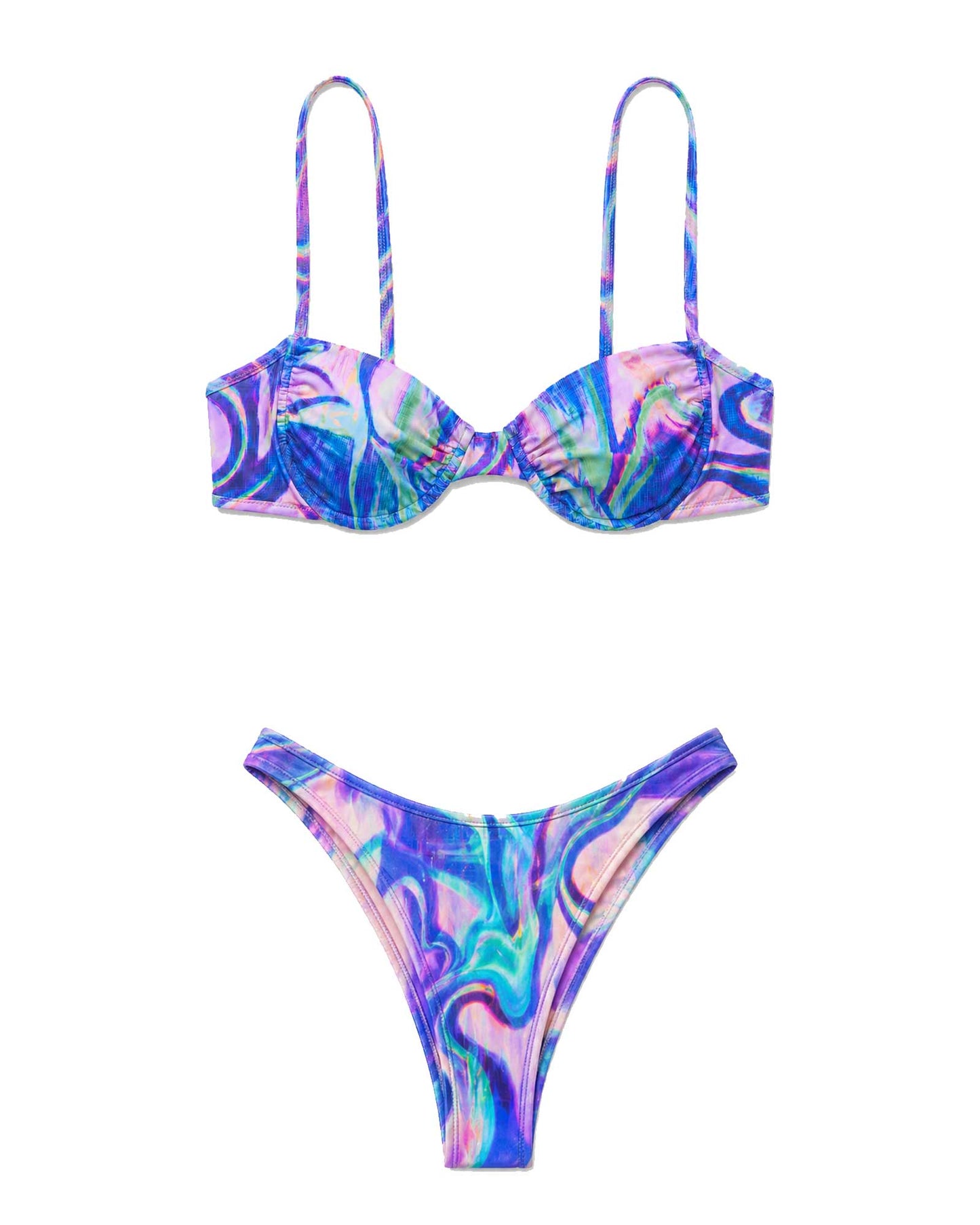Kalaia-swimwear-Glitch-Balconette-bikini-blue-abstract-print