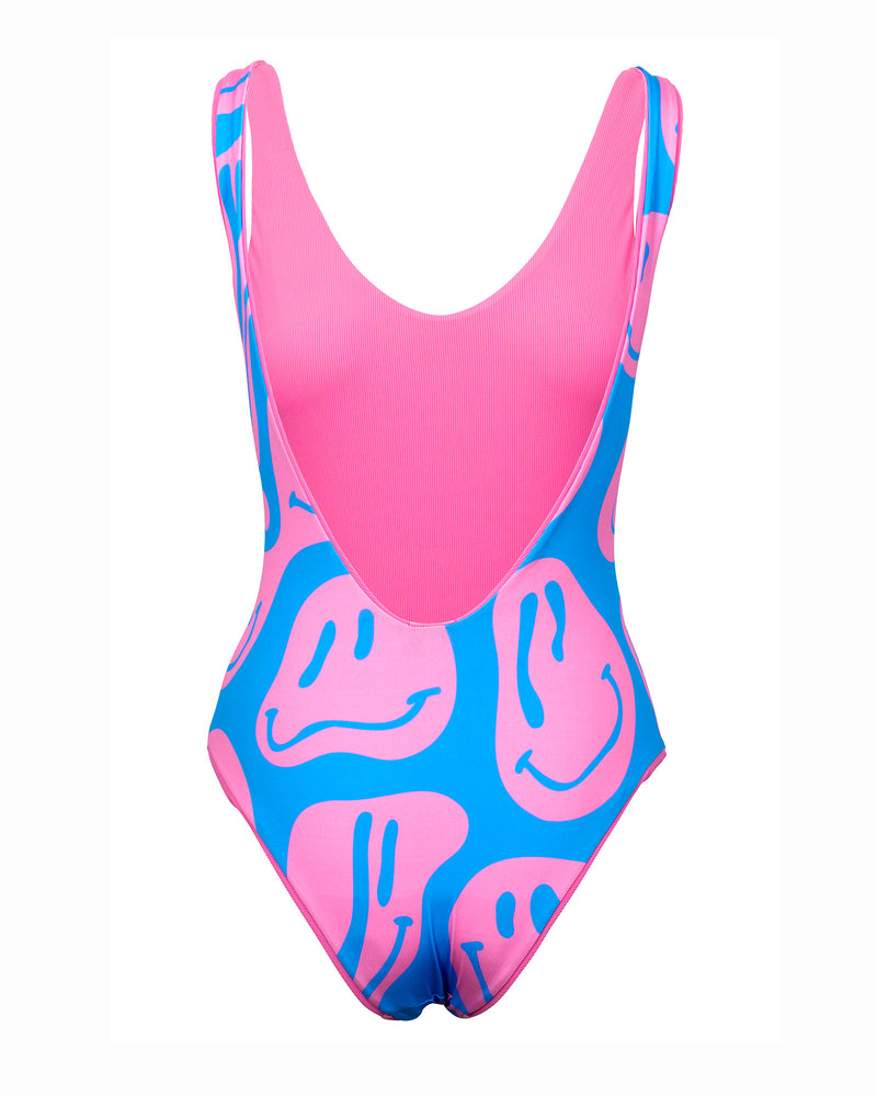 Kalaia-swimwear-Querky-smiley-reversible-swimsuit-pink-and-blue