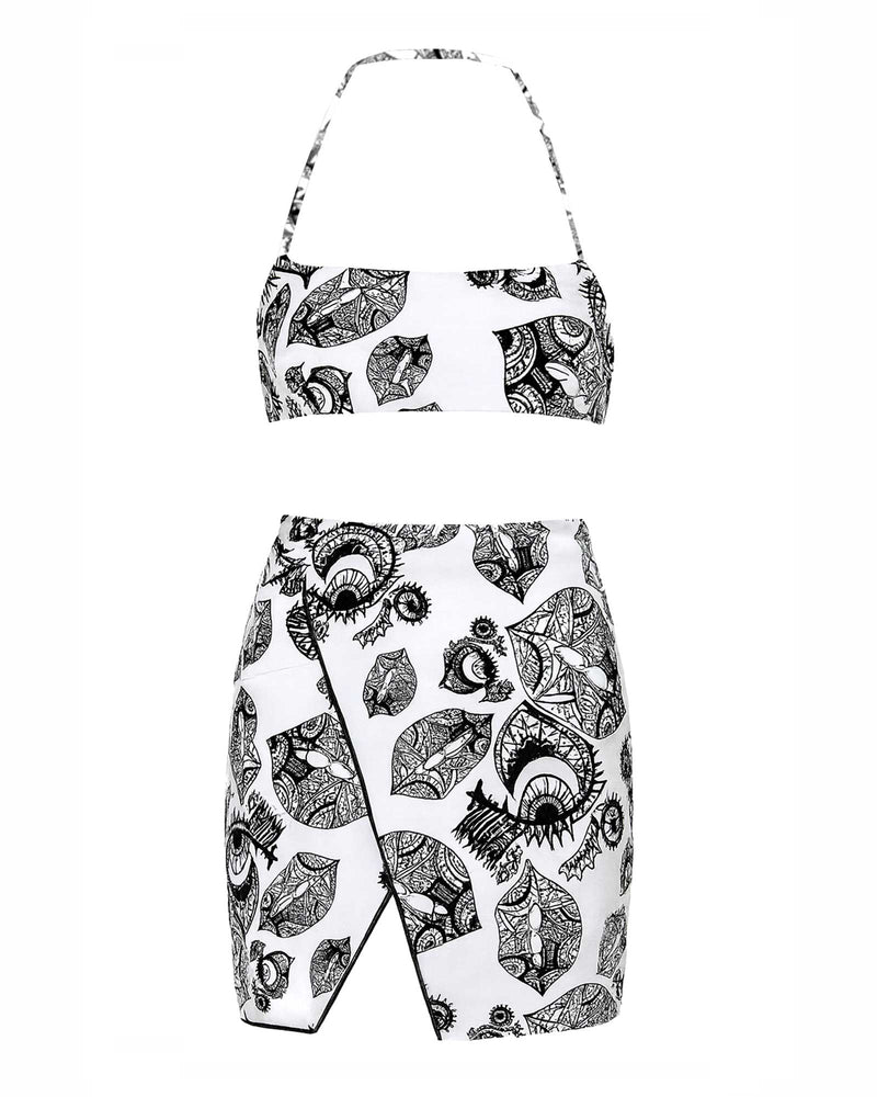 Raspy City Reversible Skirt