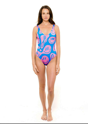 Kalaia-swimwear-Twisted-smiley-reversible-swimsuit-pink-and-blue