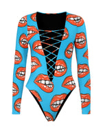Daring Lips - Reversible Long Sleeve