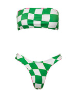 STRAPLESS WILD SWIRL BIKINI