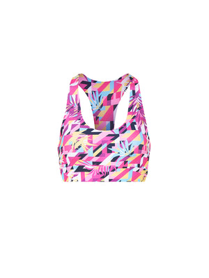 Kalaia Geometric Pink Sport Top