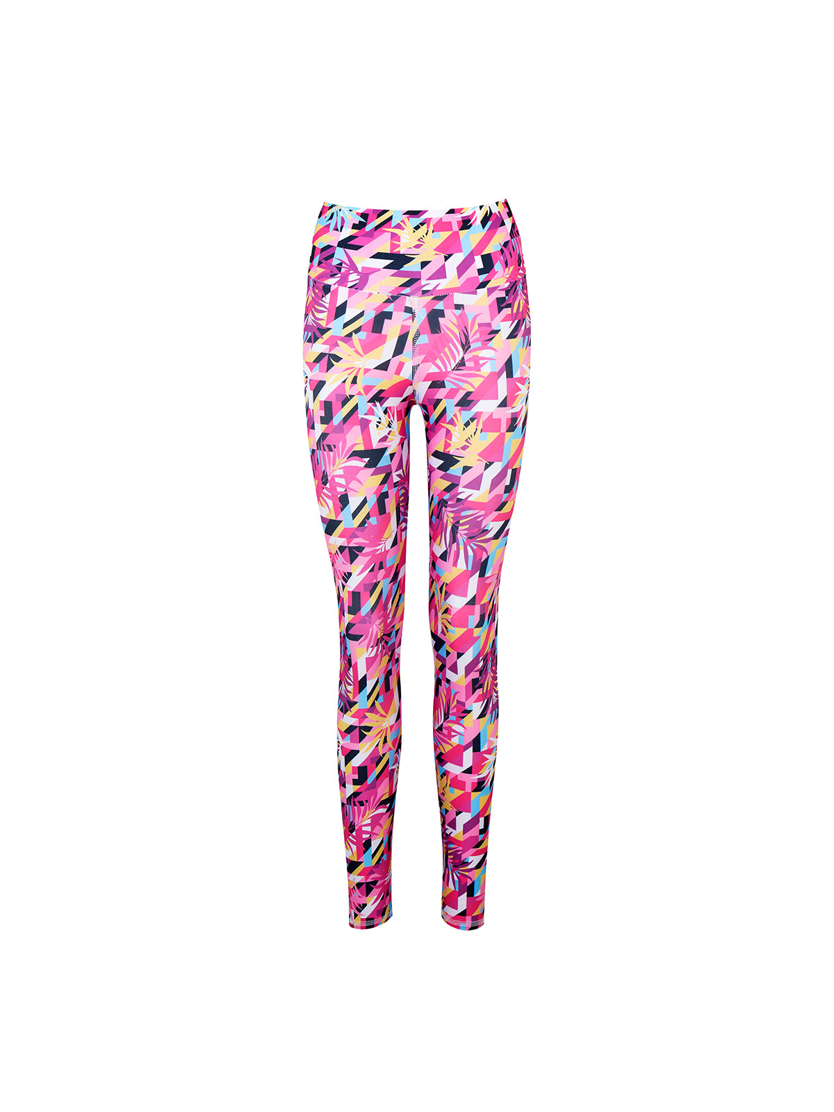 Kalaia High Rise Geometric Pink Sport Leggings